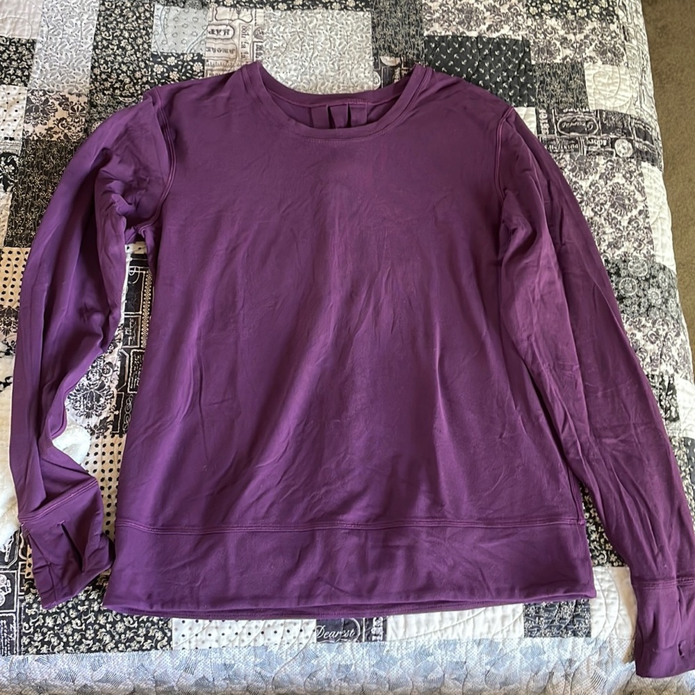LULULEMON Royal Purple Long Sleeve Shirt